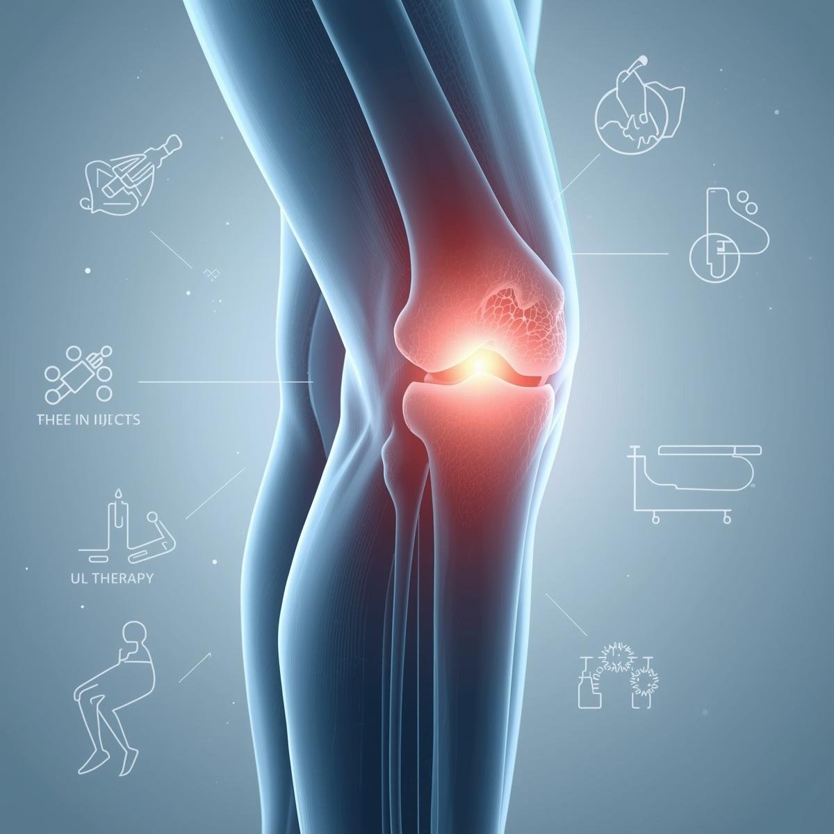 علاج خشونة الركبة: الأسباب والأعراض وأحدث طرق العلاج بدون جراحة