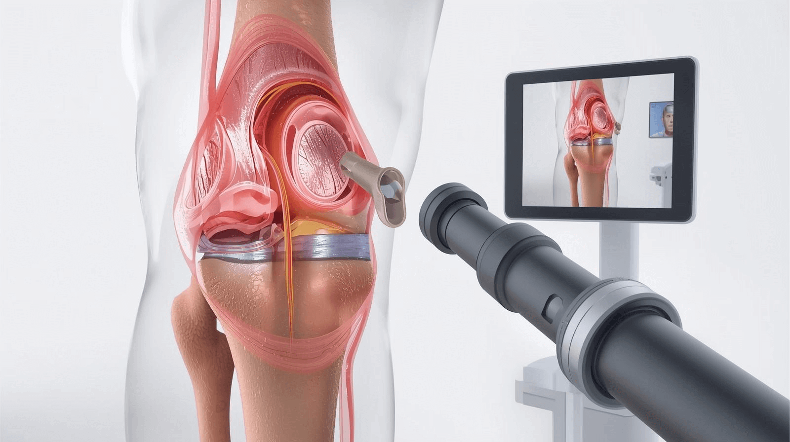 عملية منظار الركبة: الأسباب، الخطوات، ومدة التعافي (دليل شامل)